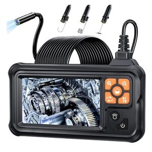Black Industrial Endoscope Borescope Camera with Light